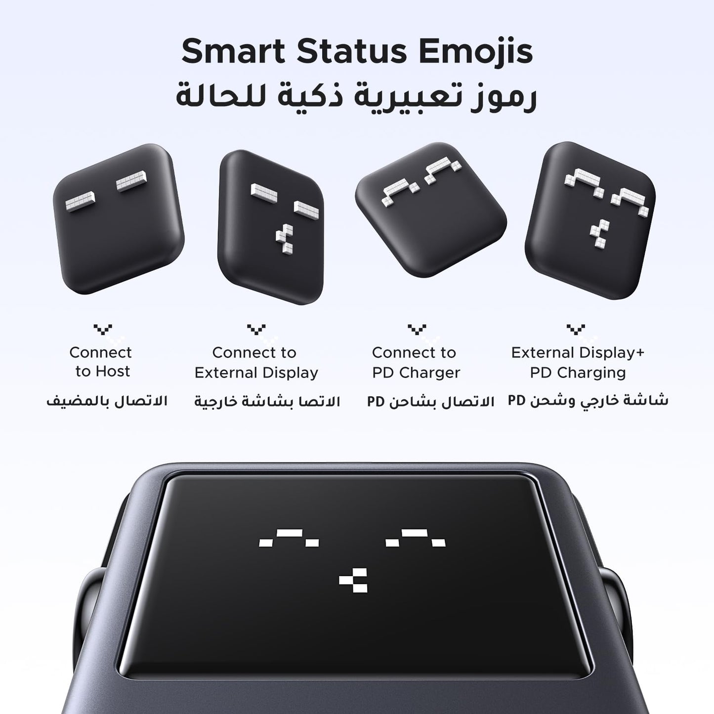 UGREEN Uno موزع USB-C ‏6 في 1