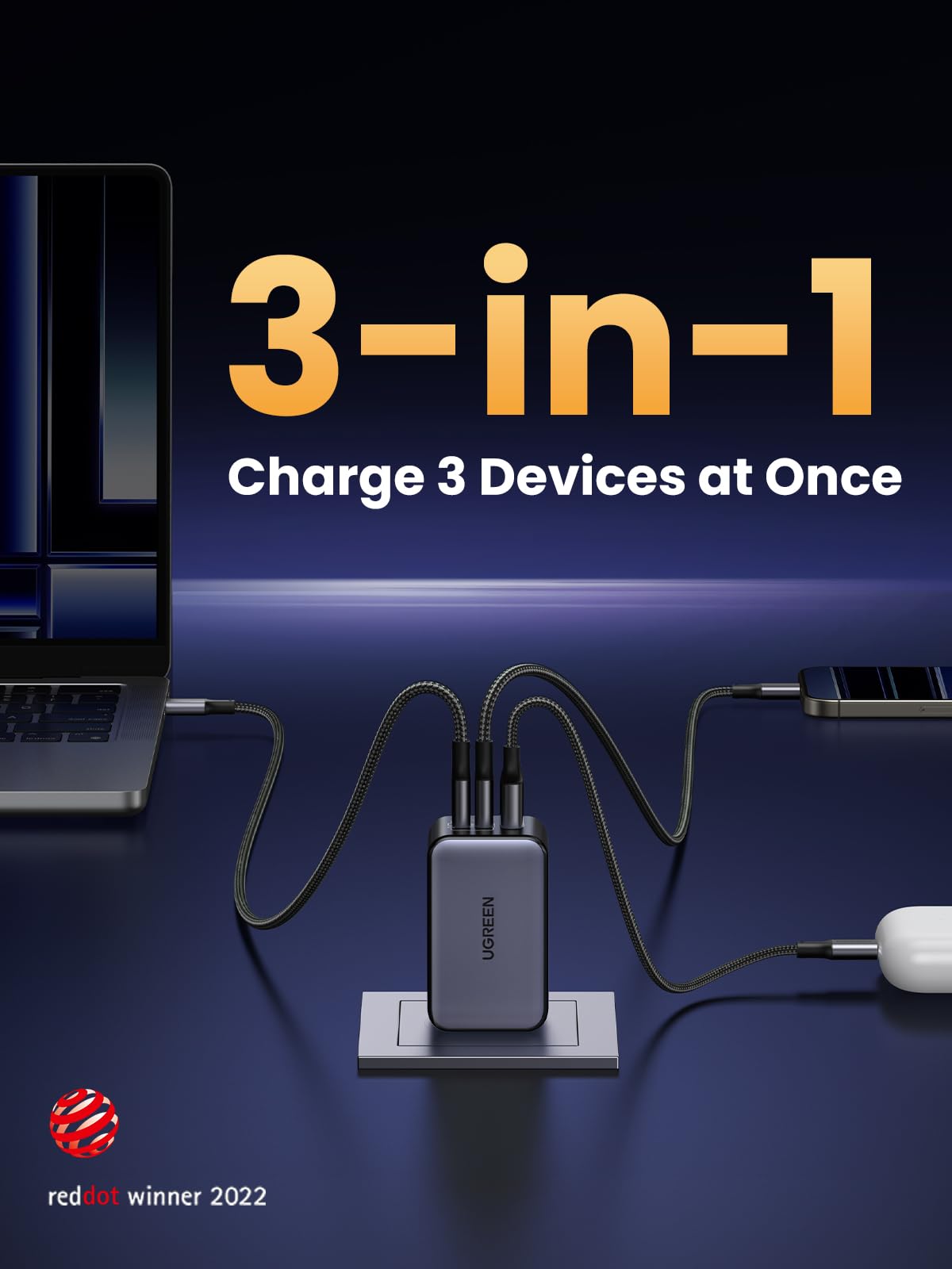 UGREEN Nexode 100W 2-Port Charger