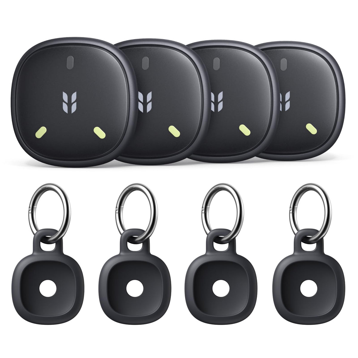 UGREEN FineTrack M 4 Pack Bluetooth Tracker, Smart Tag with Apple Find My