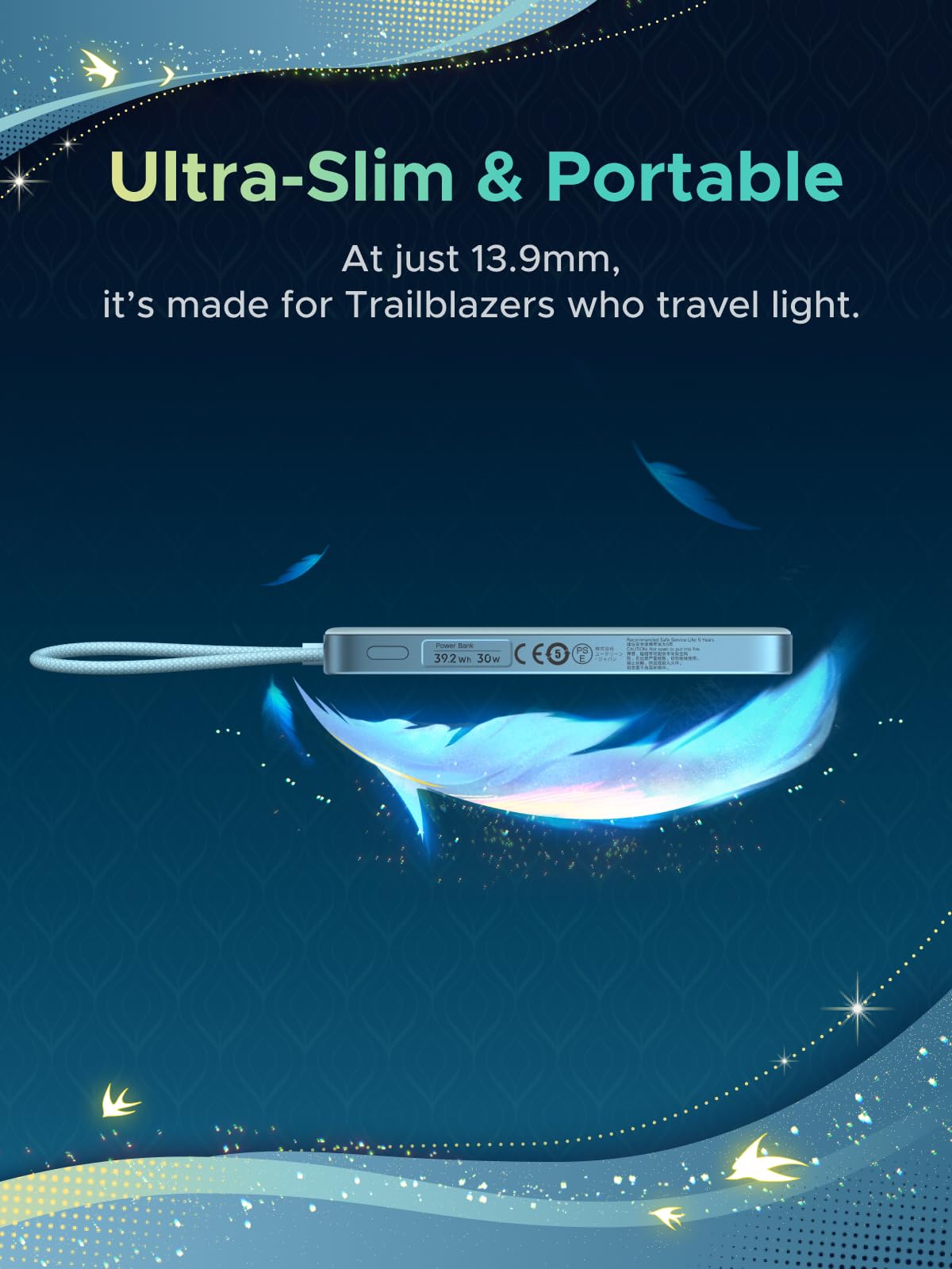 UGREEN MagFlow Air Magnetic Power Bank Edisi Honkai: Star Rail