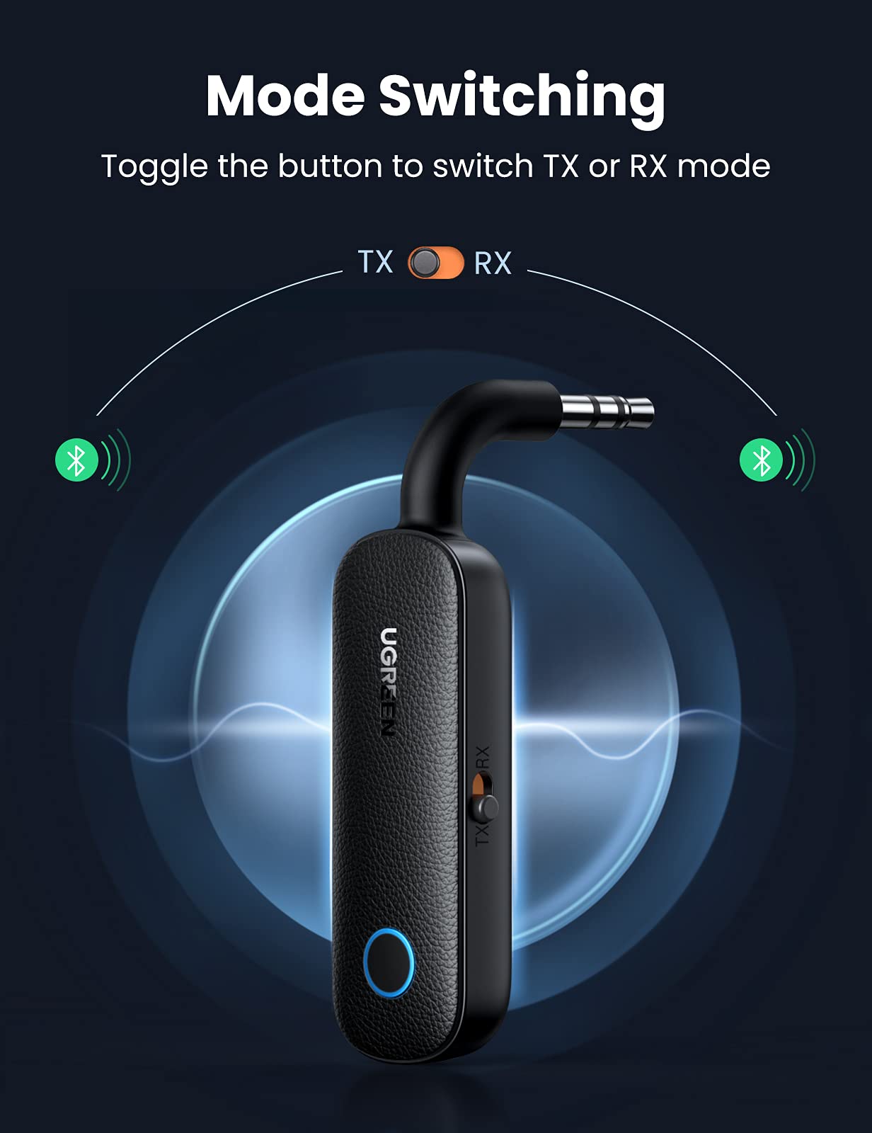 UGREEN Bluetooth 5.0 Transmitter and Receiver