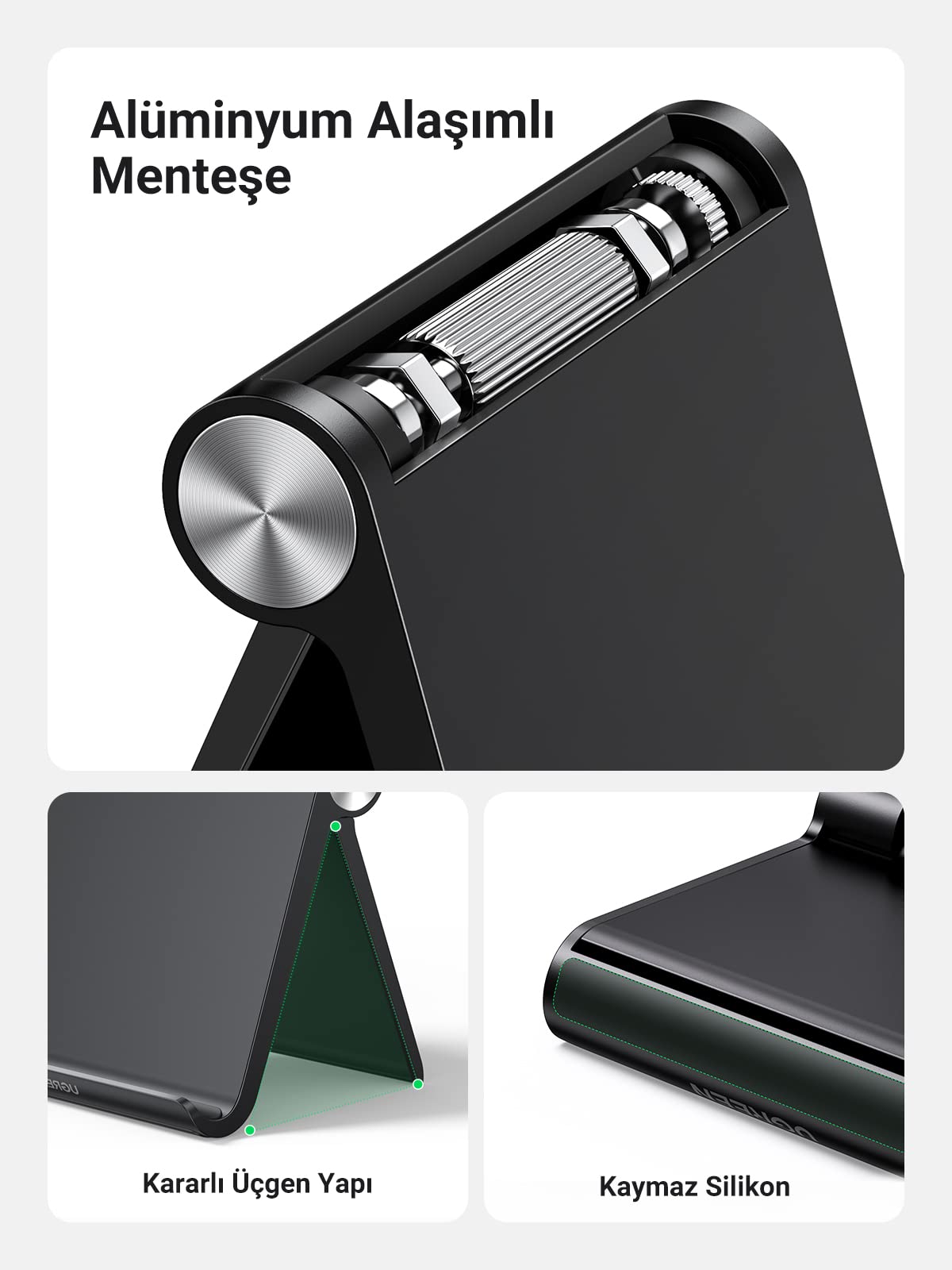UGREEN iPad için Çok Açılı Ayarlanabilir Stand