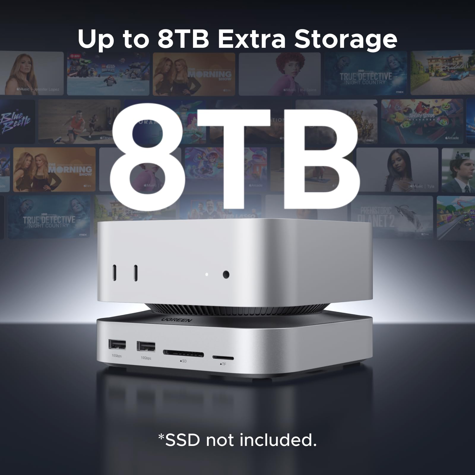 UGREEN Mac mini M4 Dock with SSD Enclosure – UGREEN Official Site