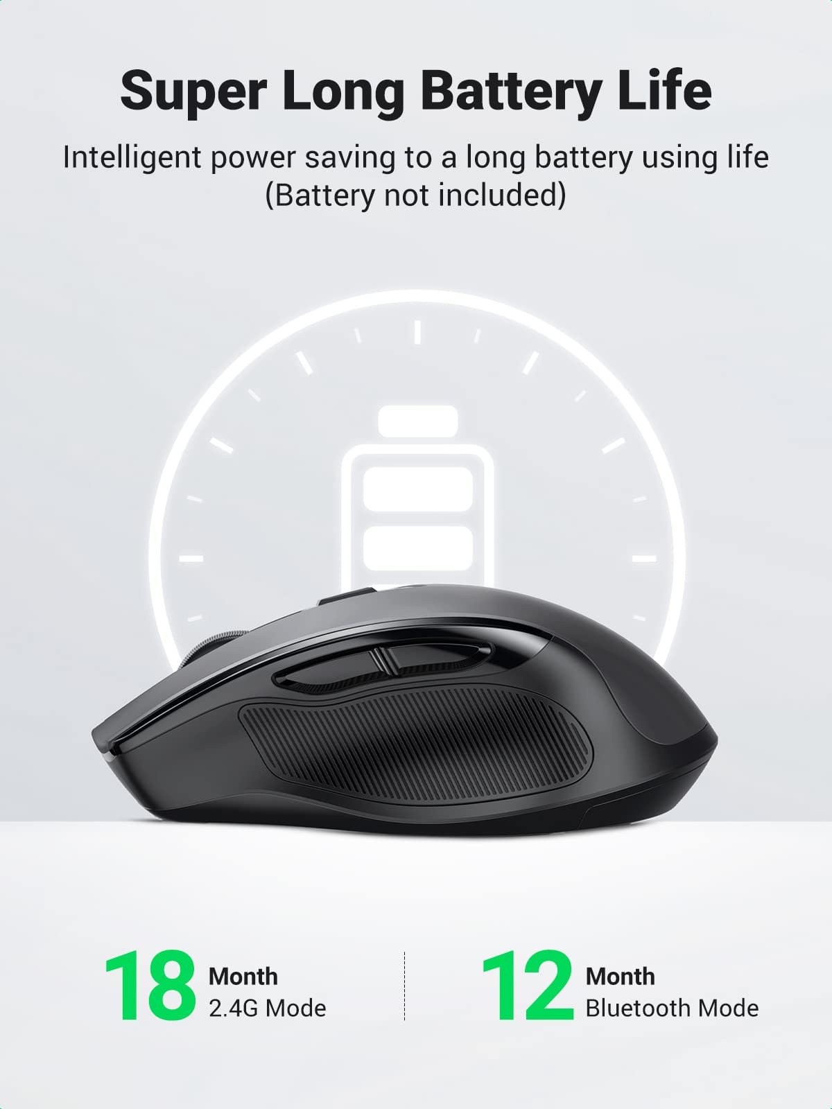 UGREEN Wireless Ergonomics Mouse with Bluetooth – UGREEN Official Site