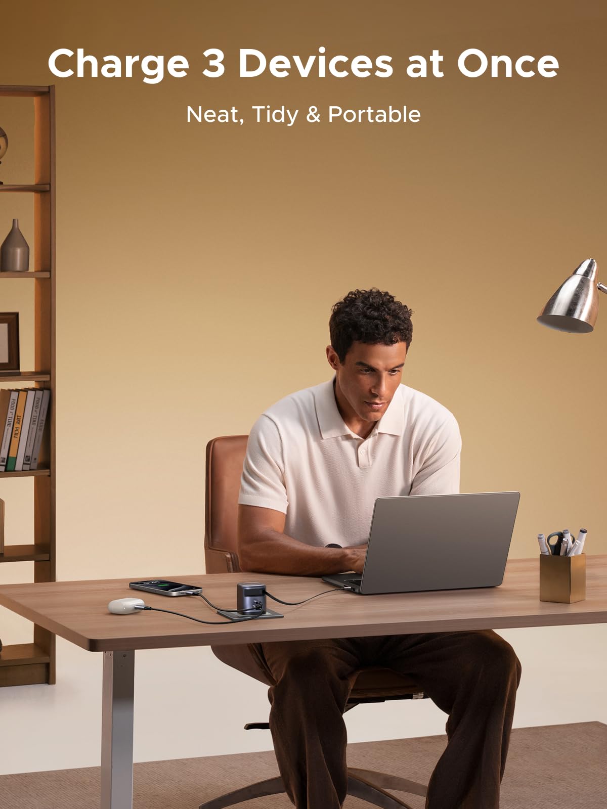 UGREEN Nexode 65W Charger with Retractable USB-C Cable