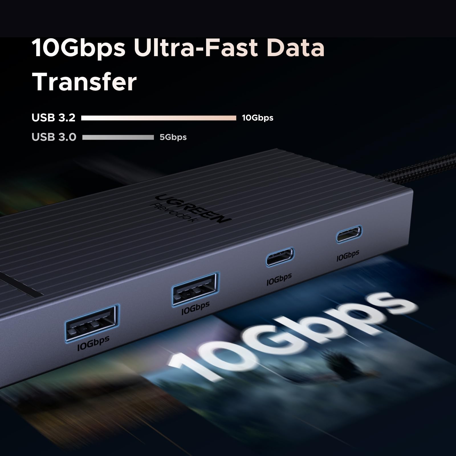 UGREEN Revodok Pro 7-in-1 Docking Station