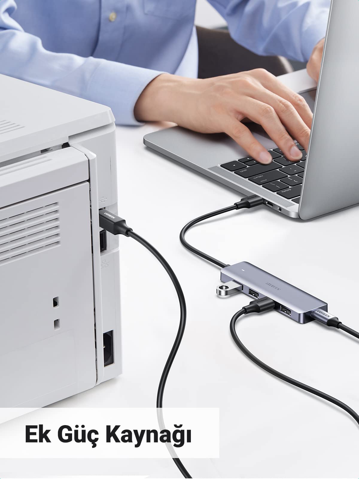 UGREEN 5’i 1 Arada USB-C 3.0 Hub