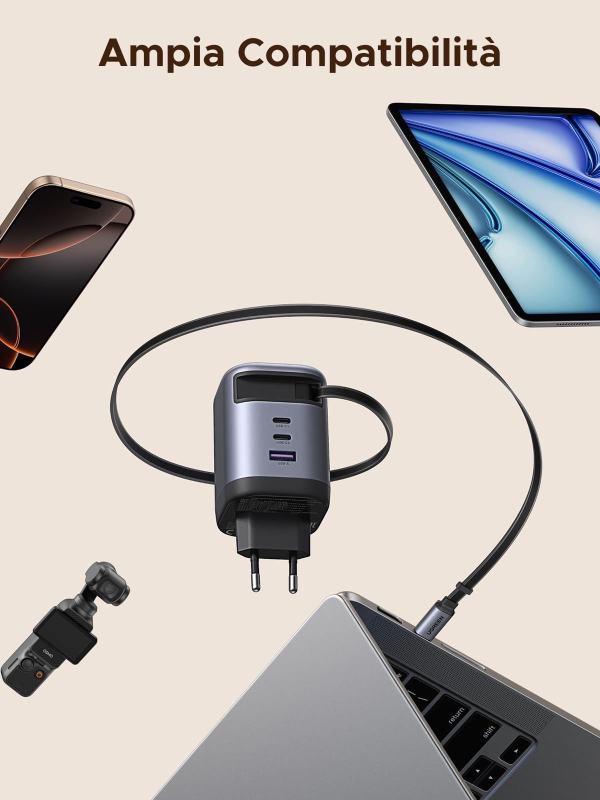 Cavo USB Tipo C per POCO M4 Pro 5G - Cavo Tipo C di ricarica e Cavo USB Tipo C per POCO M4 Pro 5G - Cavo Tipo C di ricarica e