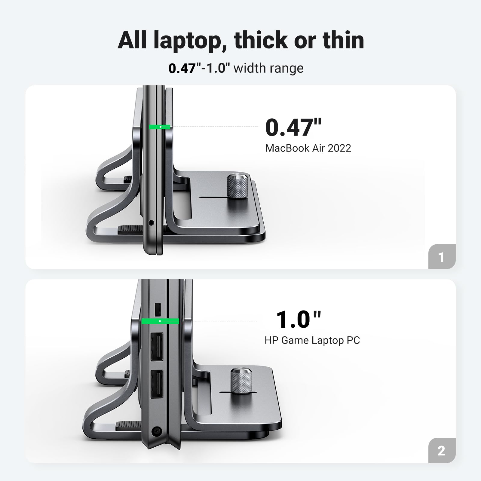 UGREEN Dikey Laptop Standı