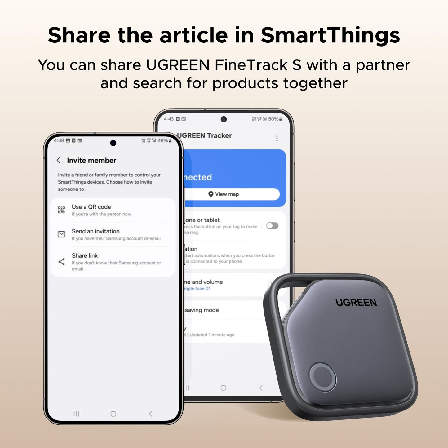 UGREEN FineTrack S with SmartThings (Samsung Only)
