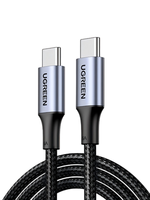 UGREEN كابل USB-C بقدرة 100 واط بطول 2 متر مضفّر