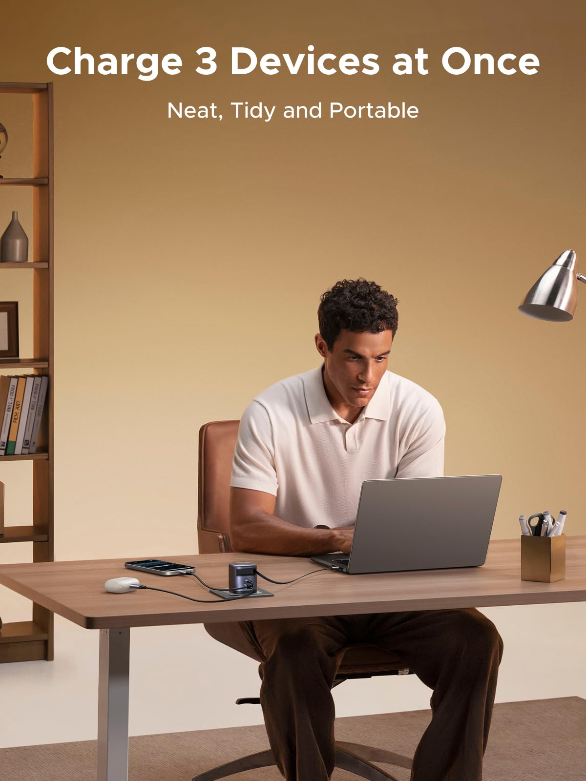 UGREEN Nexode 45W Charger with Retractable USB-C Cable