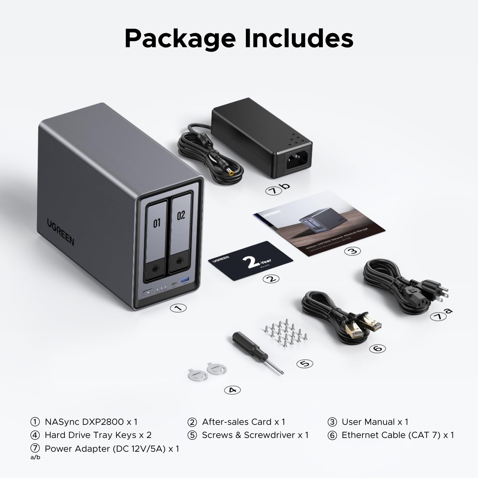 UGREEN NASync DXP2800 – UGREEN Official Site