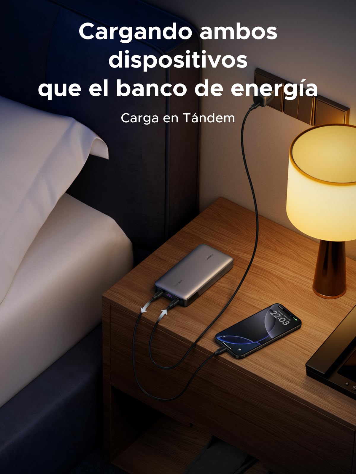 UGREEN Nexode Power Bank 145W 25000mAh, Cargador Portátil con Carga Rápida 140W con Pantalla