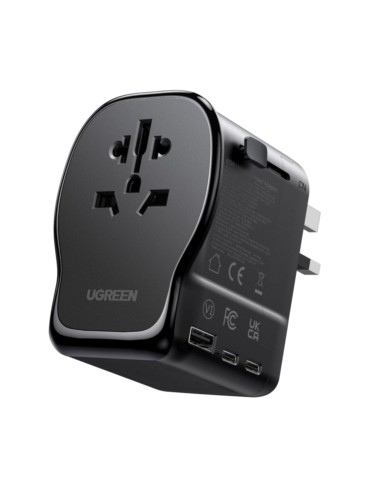 UGREEN Travel Adapter Universal GaN 65W