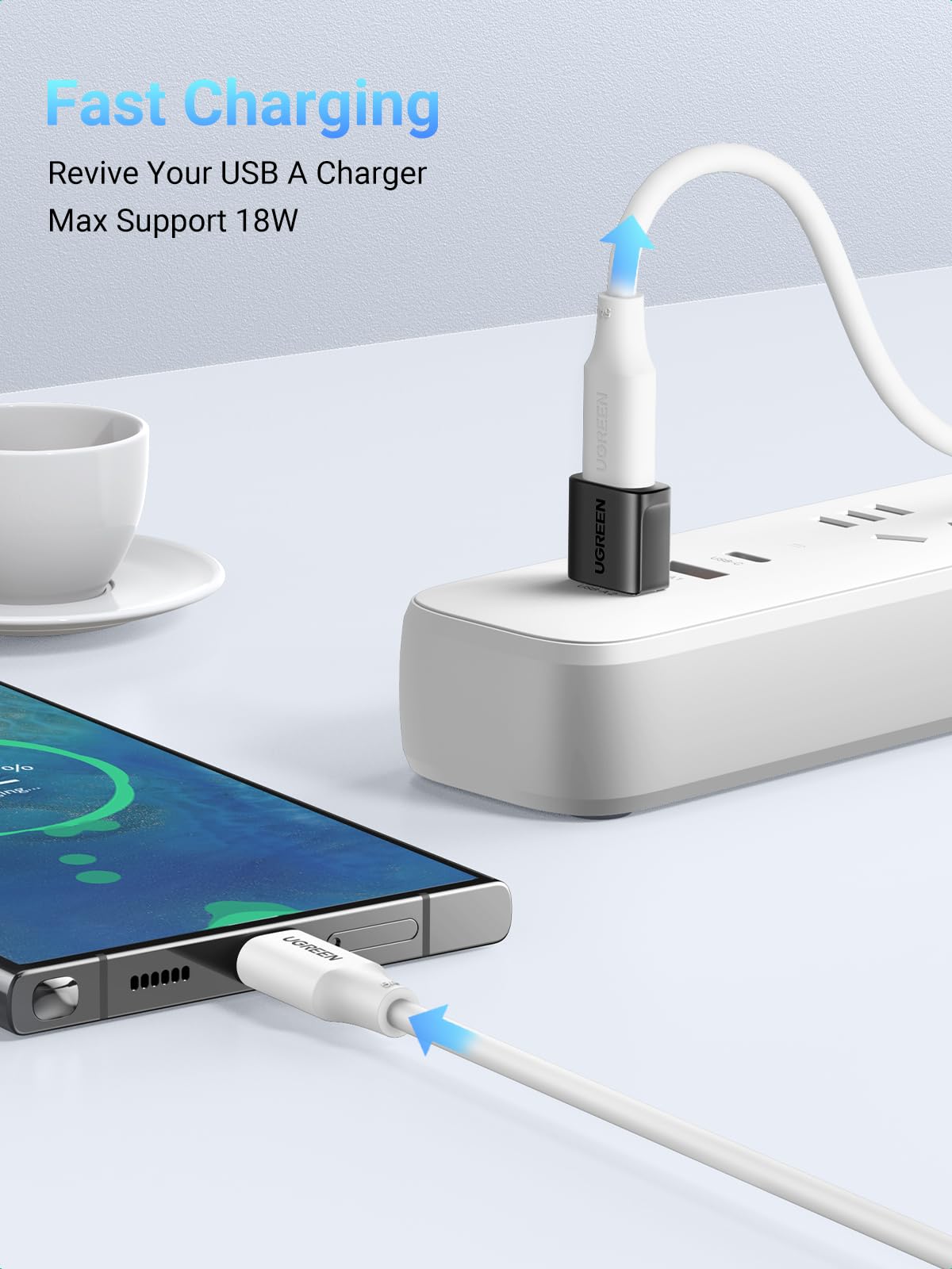 UGREEN USB to USB C Adapter 10Gbps