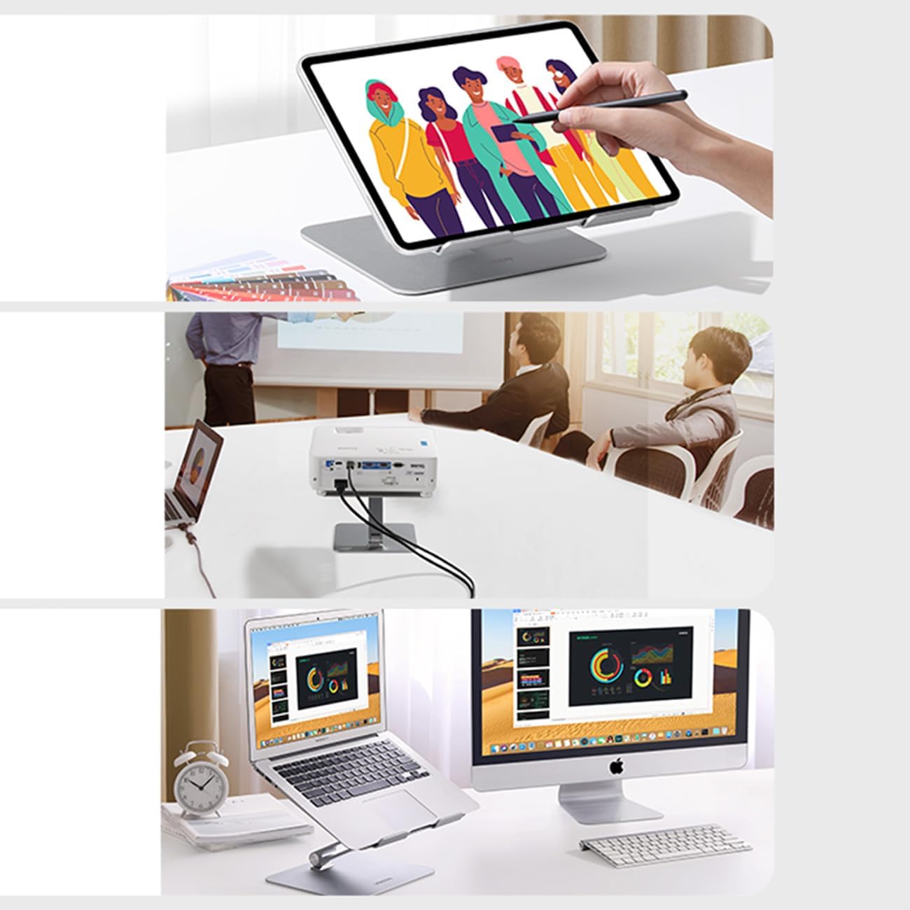 UGREEN Ayarlanabilir Katlanabilir Laptop Standı