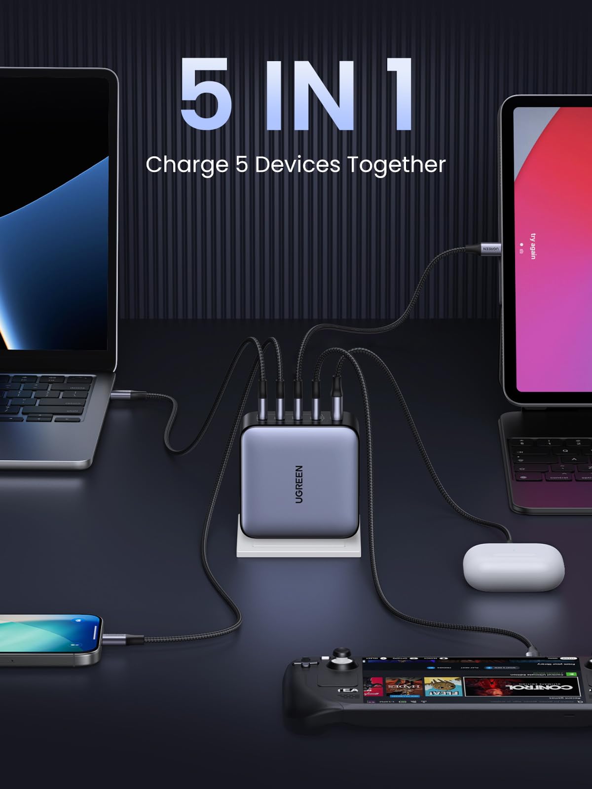 100W4C1Amini GaN Fast Charger