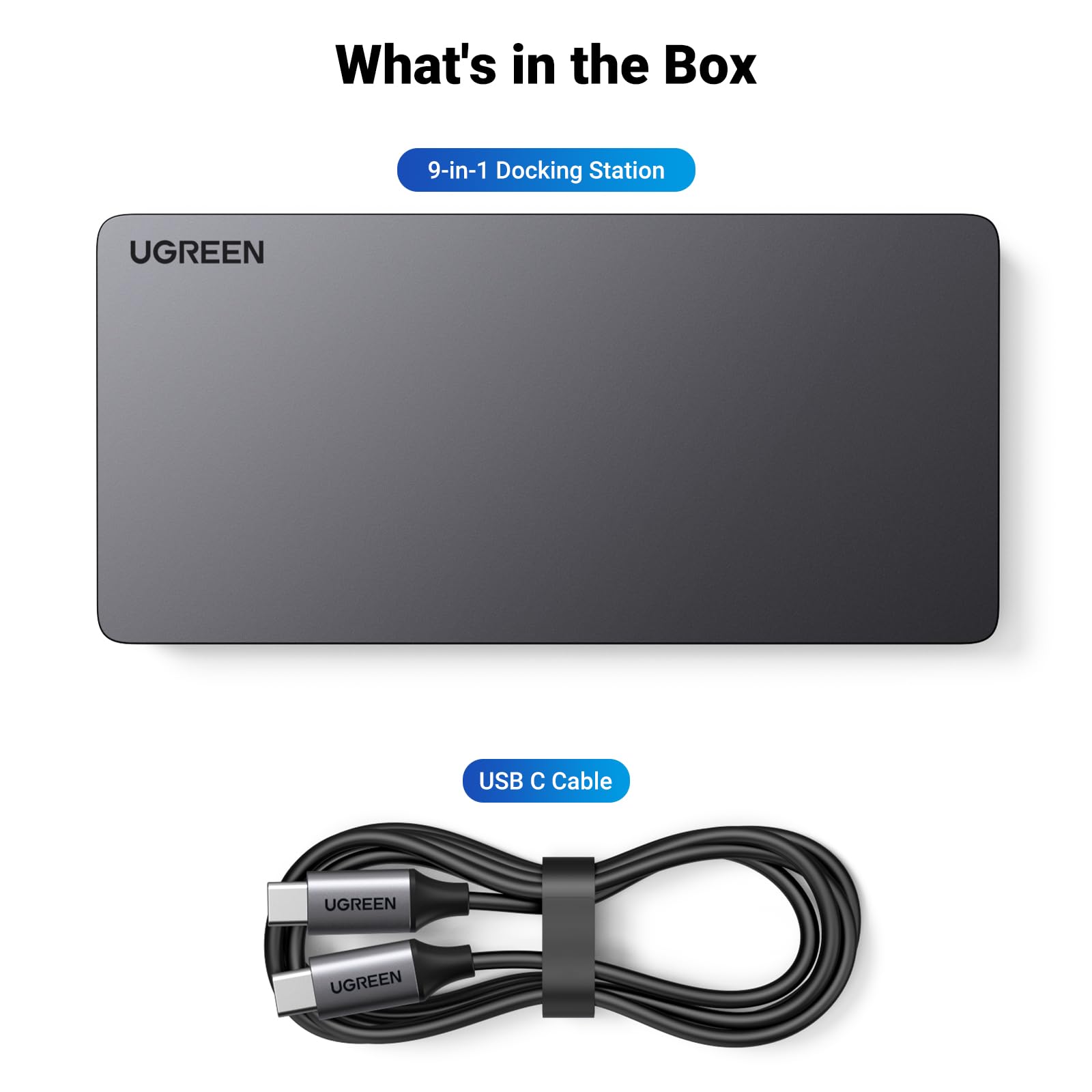UGREEN Revodok Pro 209 9-in-1 DisplayLink Docking Station – UGREEN