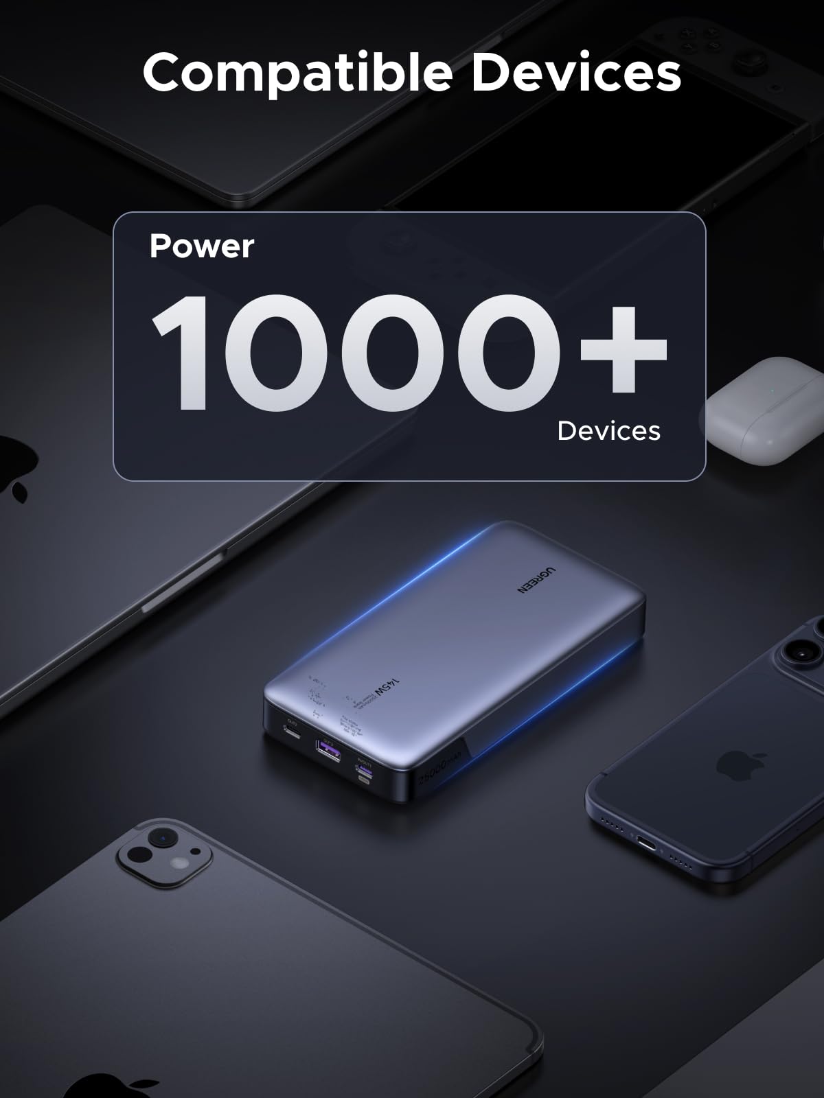 UGREEN Nexode Power Bank 145W 25000mAh – UGREEN Official Site