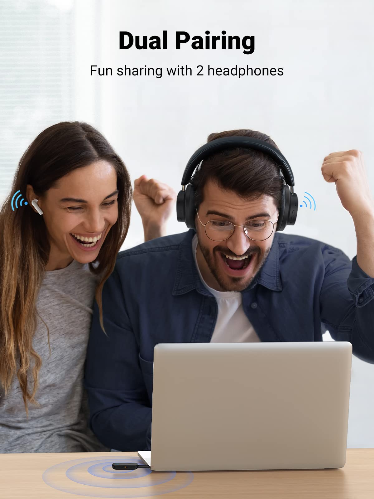 UGREEN Bluetooth 5.0 Transmitter and Receiver