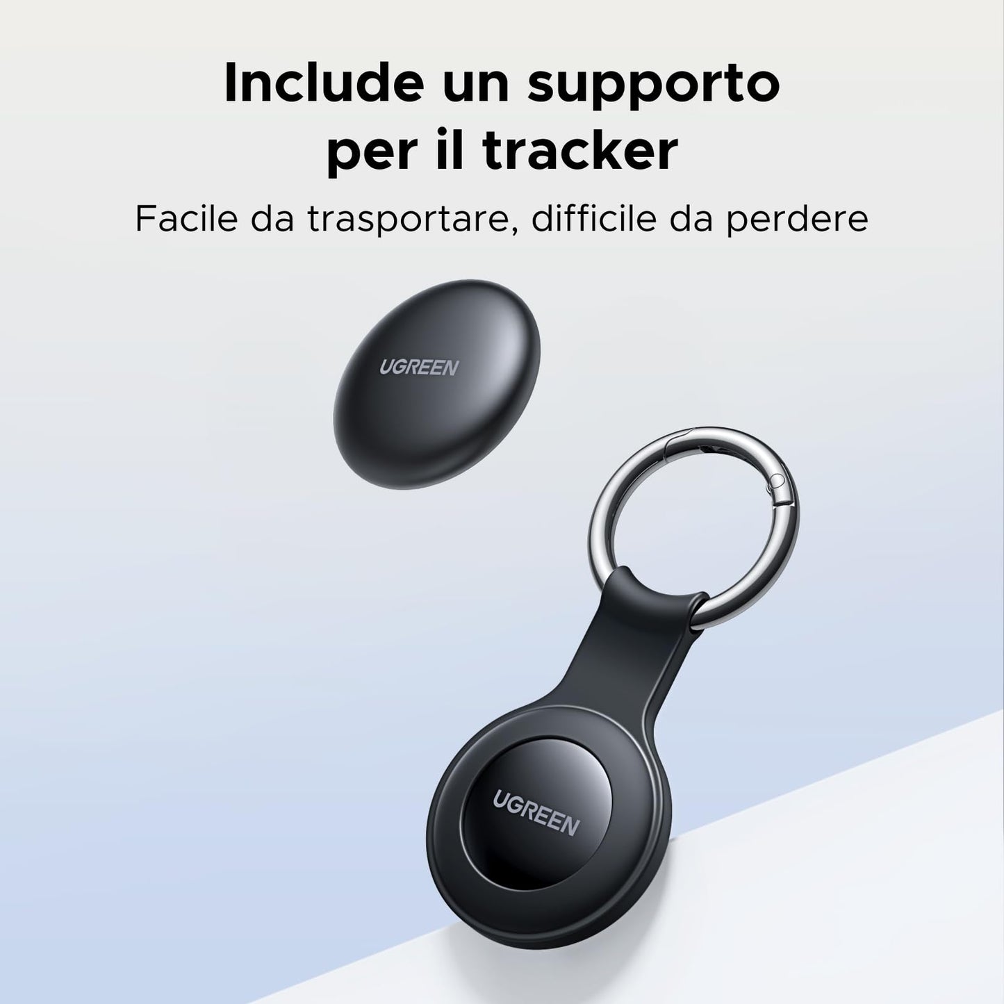 UGREEN FineTrack Mini Tag Localizzatore Bluetooth SmartTag Tracker Supporta iOS Batteria da 18 Mesi Tracker