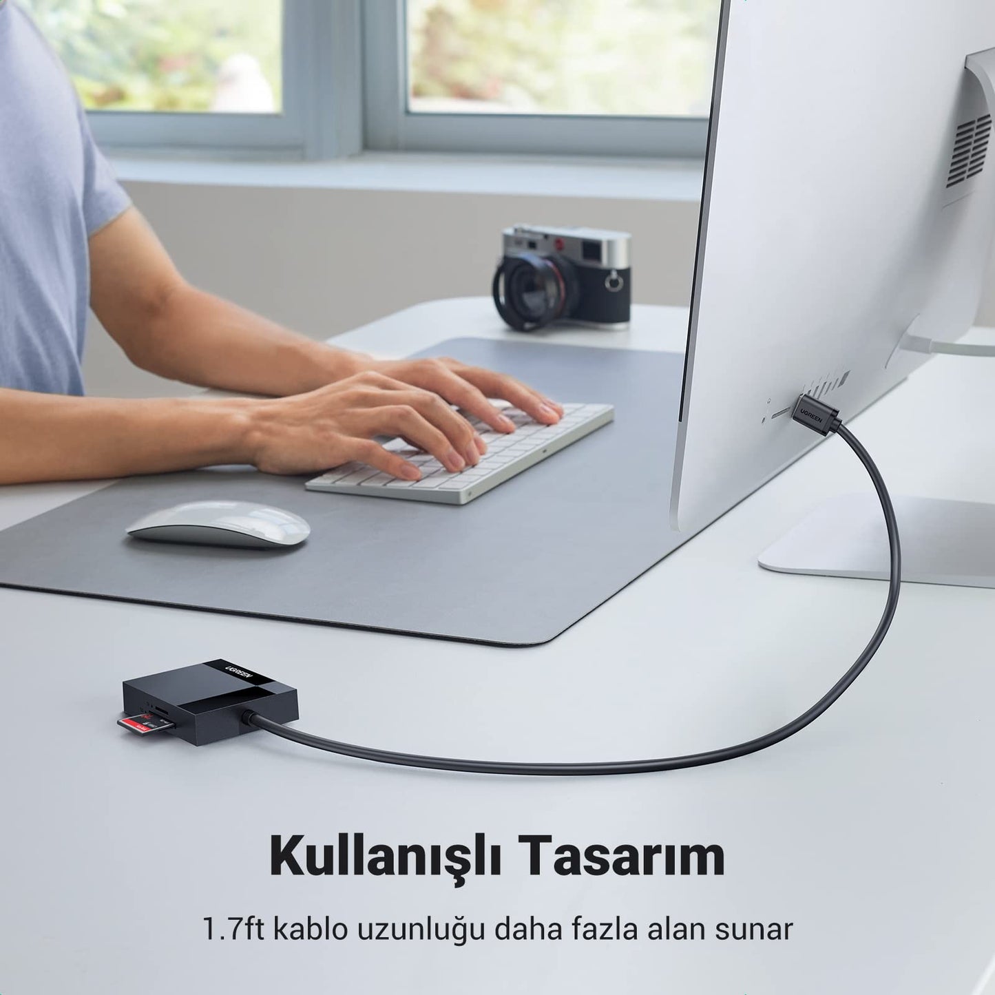 UGREEN 4’ü 1 Arada USB 3.0 Kart Okuyucu