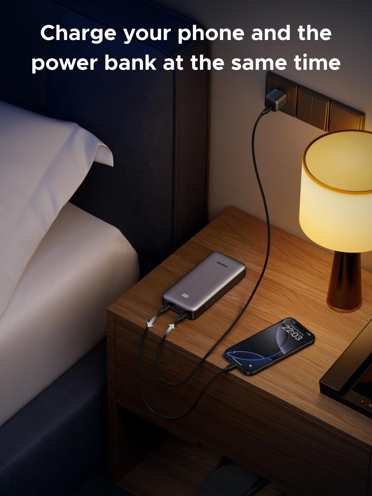 UGREEN Power Bank Two-way Fast Charging