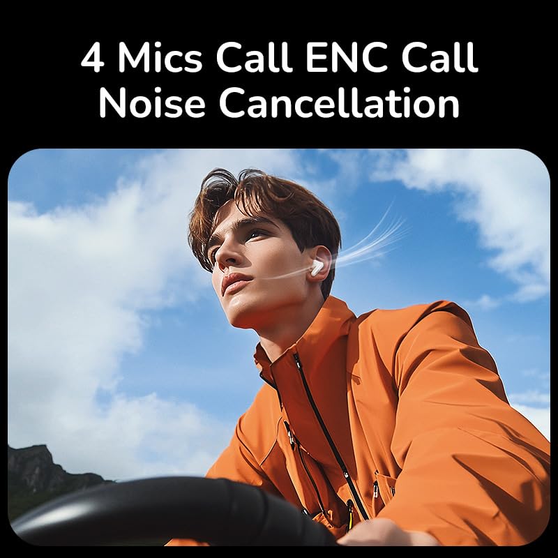 UGREEN Earbuds HiTune T6 Magic EchoBuds Active Noise Cancelling with Smart Touchscreen