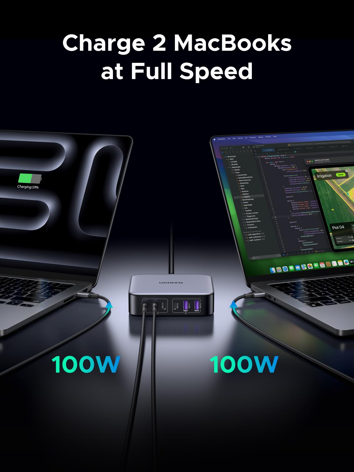 UGREEN Nexode 200W 6-Port Charger