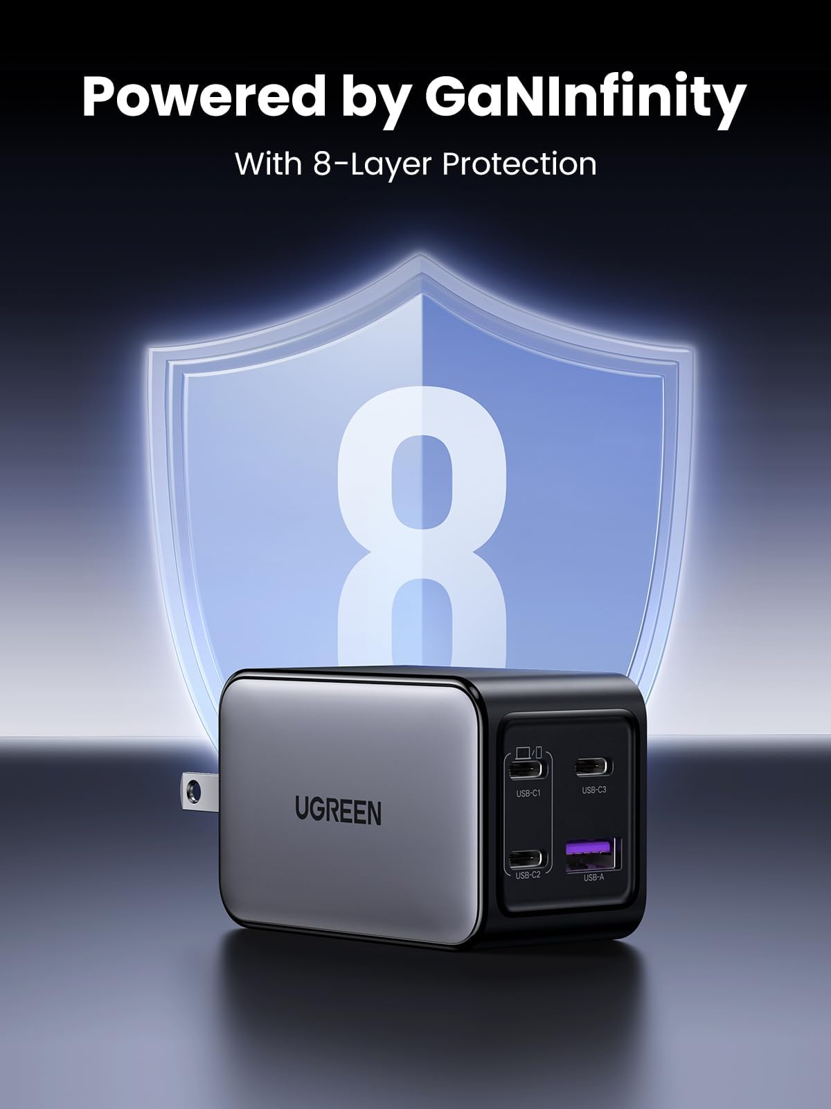 UGREEN Nexode 65W 4-Port GaN Fast Charger