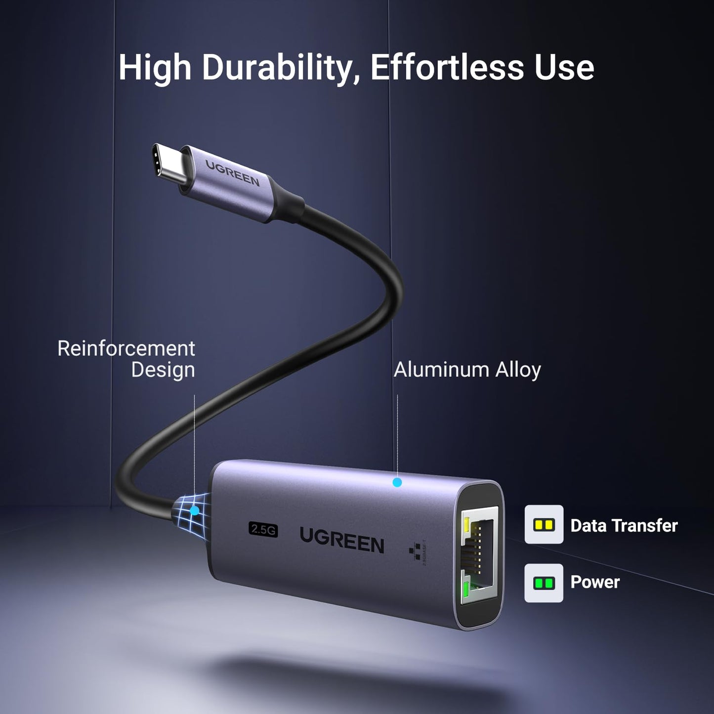 UGREEN USB C Ethernet Adapter 2.5G