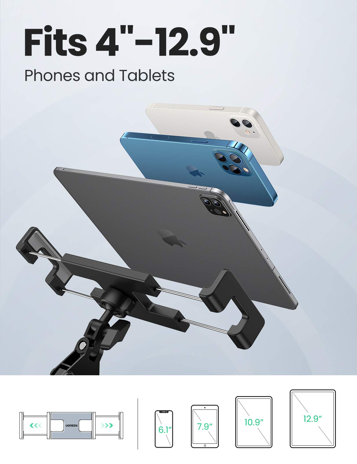 UGREEN Uzun Kollu Katlanabilir Tutucu