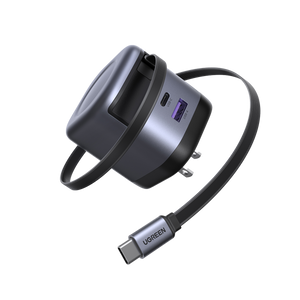 UGREEN Nexode 45W Charger with Retractable USB-C Cable