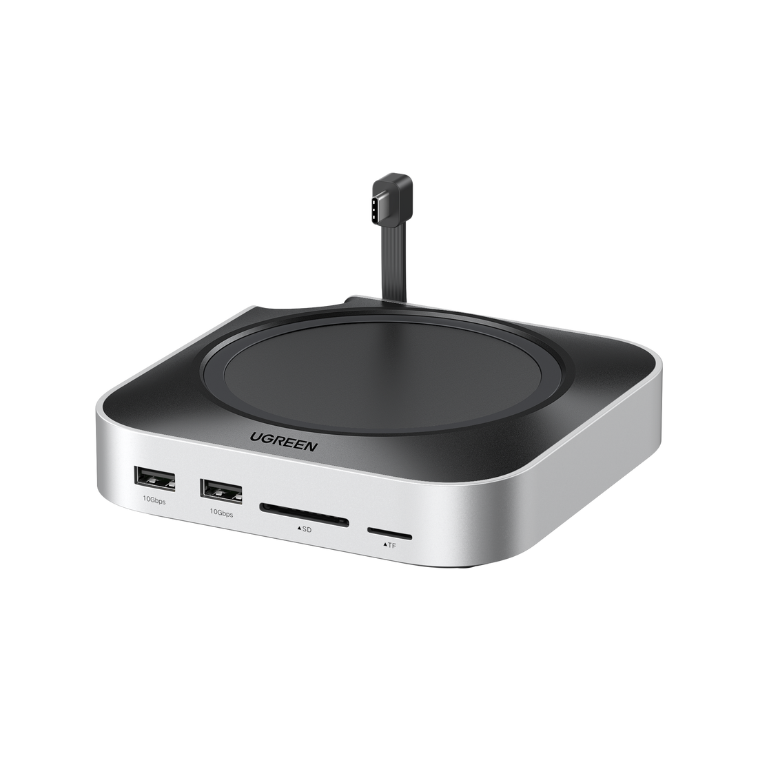 UGREEN Mac mini M4 Docking Station with NVMe SSD and USB A USB C Ports ...