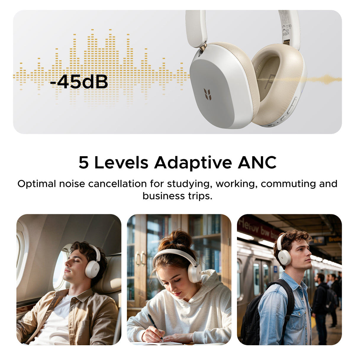 UGREEN Studio Max5s Bluetooth Earpods White