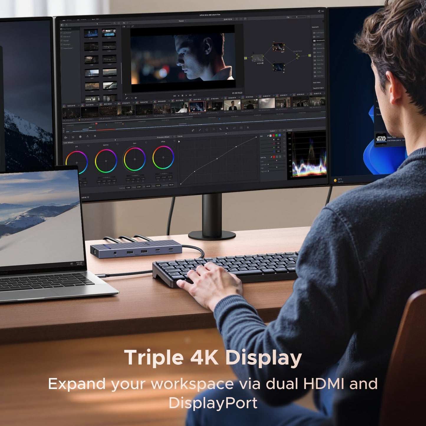 UGREEN Revodok Pro 12 in 1 Docking Station with DisplayPort and dual HDMI