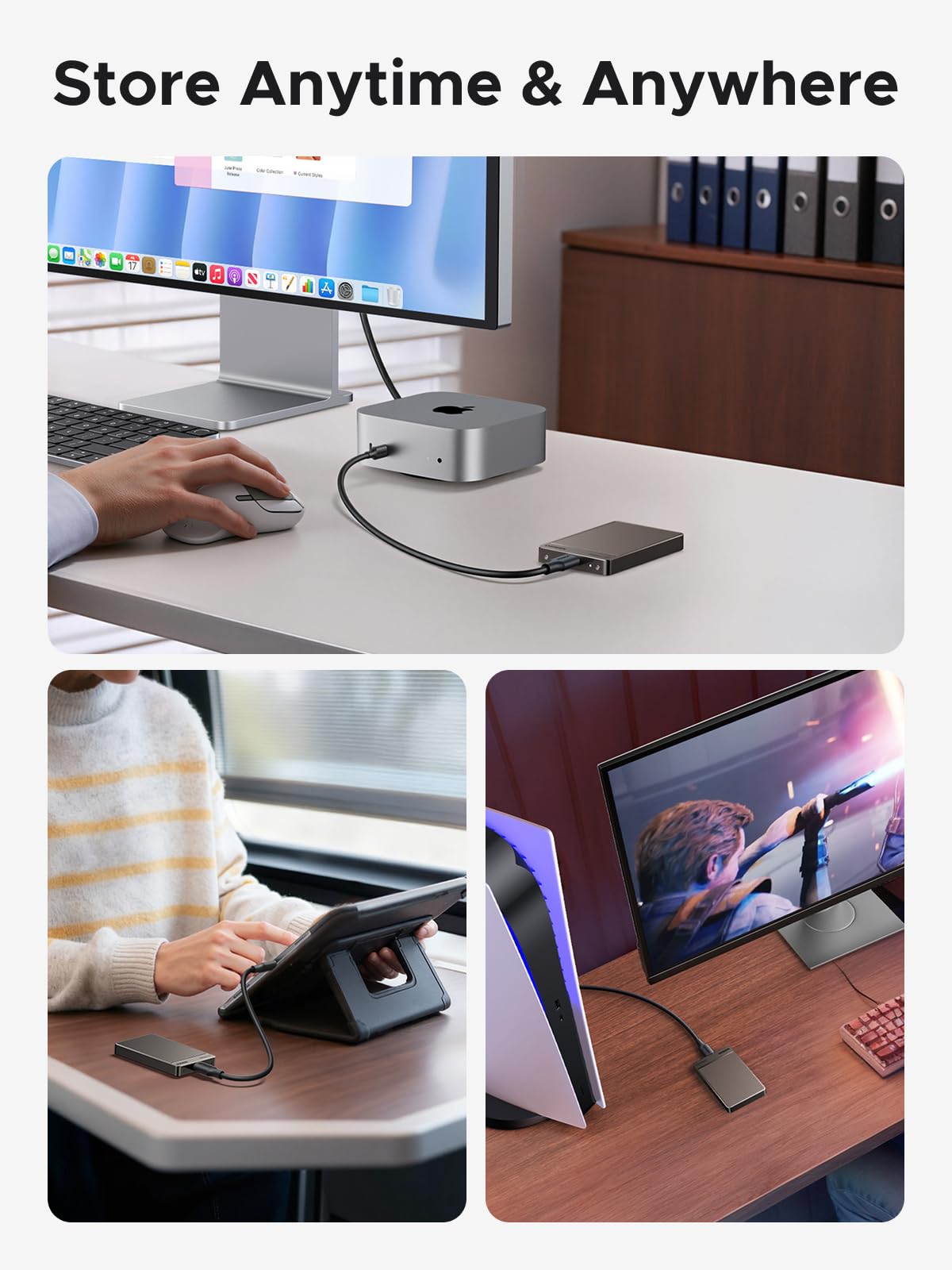 UGREEN Portable Hard Drive 1TB 20Gbps