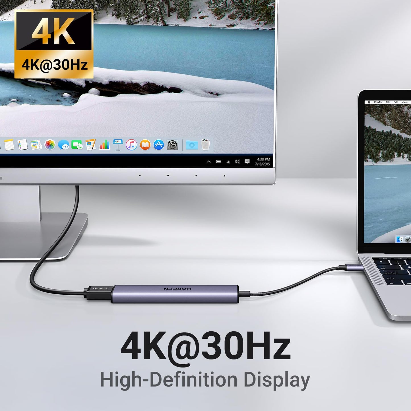 UGREEN Revodok 105 5 in 1 USB C Hub