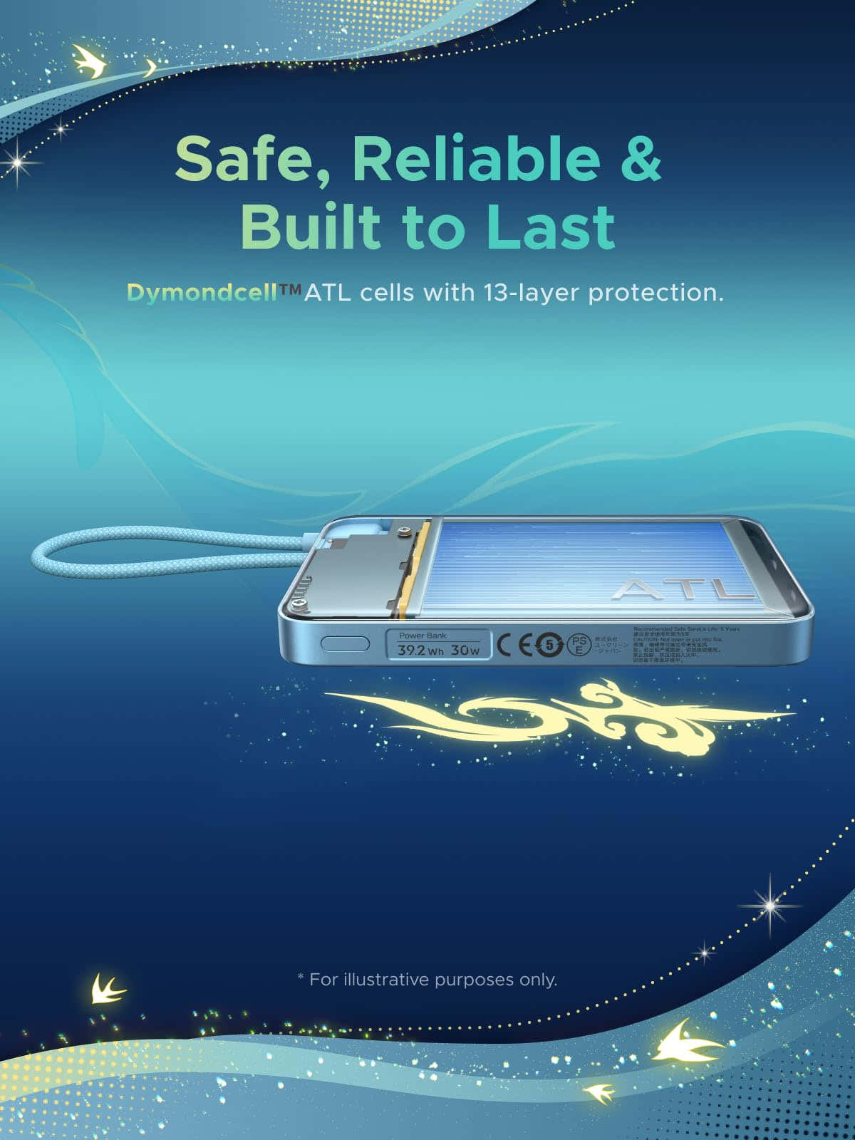 UGREEN MagFlow Air Magnetic Power Bank Honkai: Star Rail Edition
