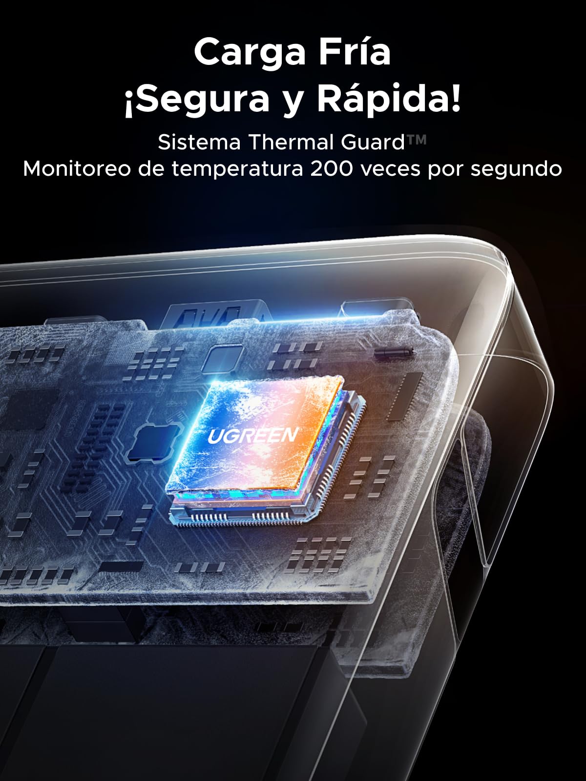 UGREEN Nexode Power Bank 145W 25000mAh, Cargador Portátil con Carga Rápida 140W con Pantalla