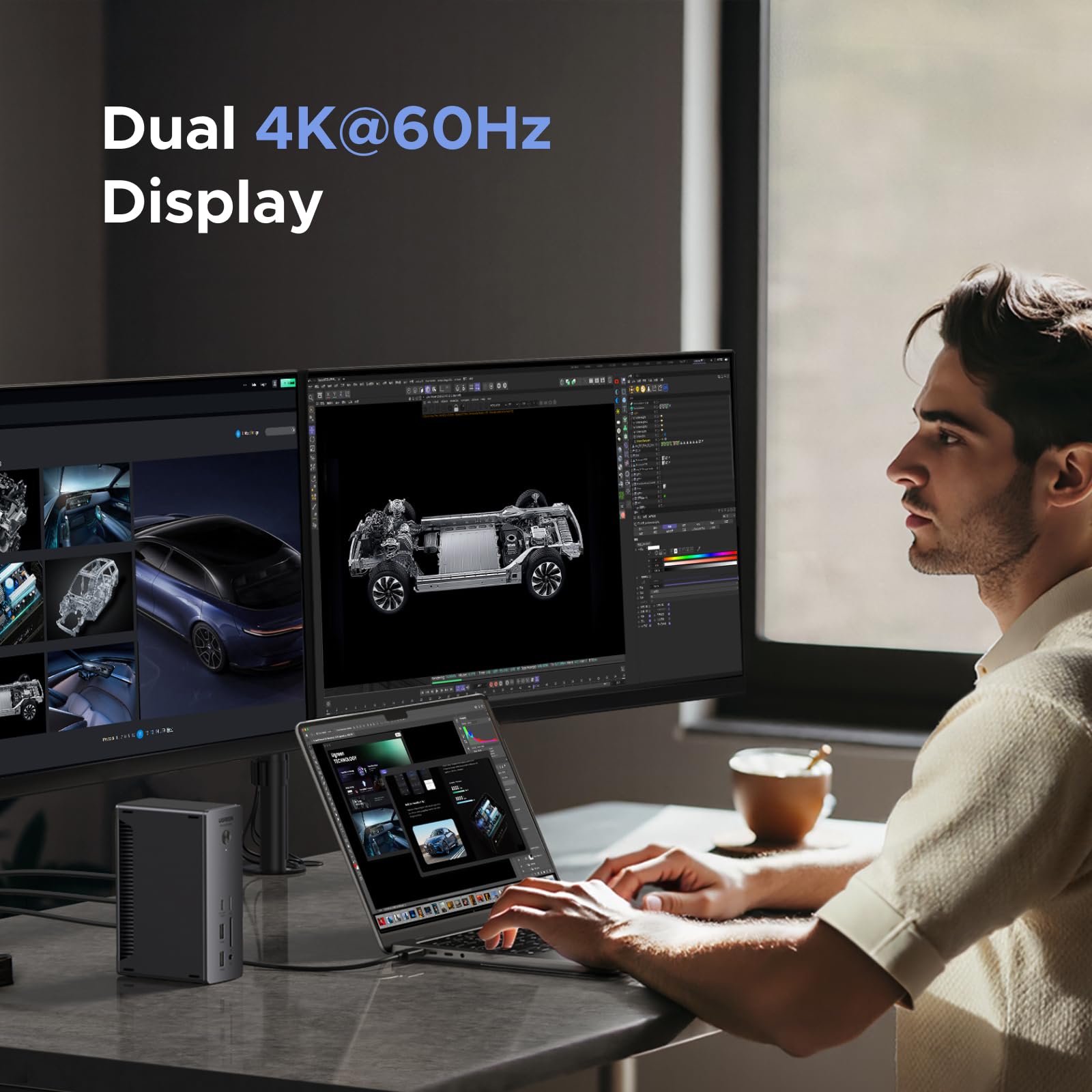 UGREEN Revodok Max 213 Thunderbolt 13-in-1 Docking Station