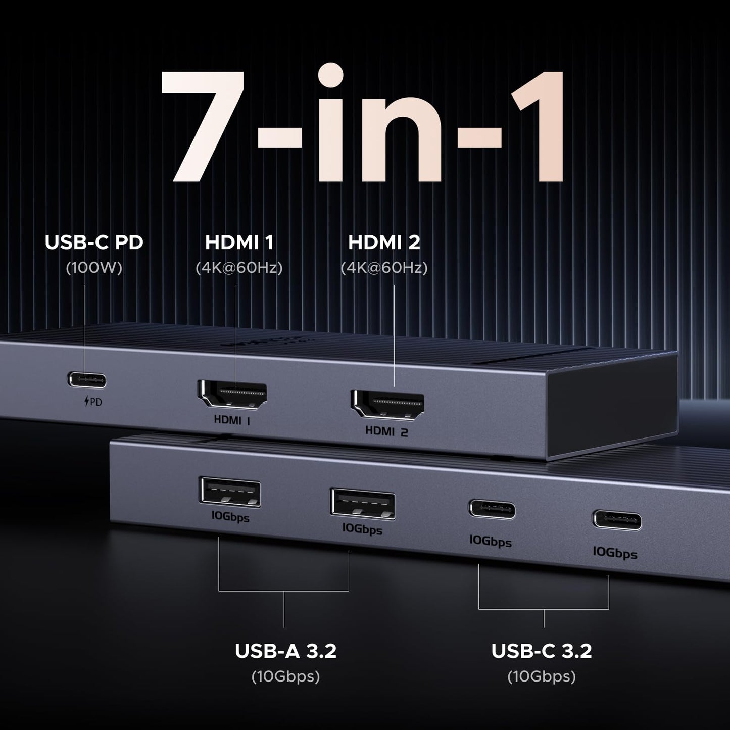 UGREEN Revodok Pro 7-in-1 Docking Station