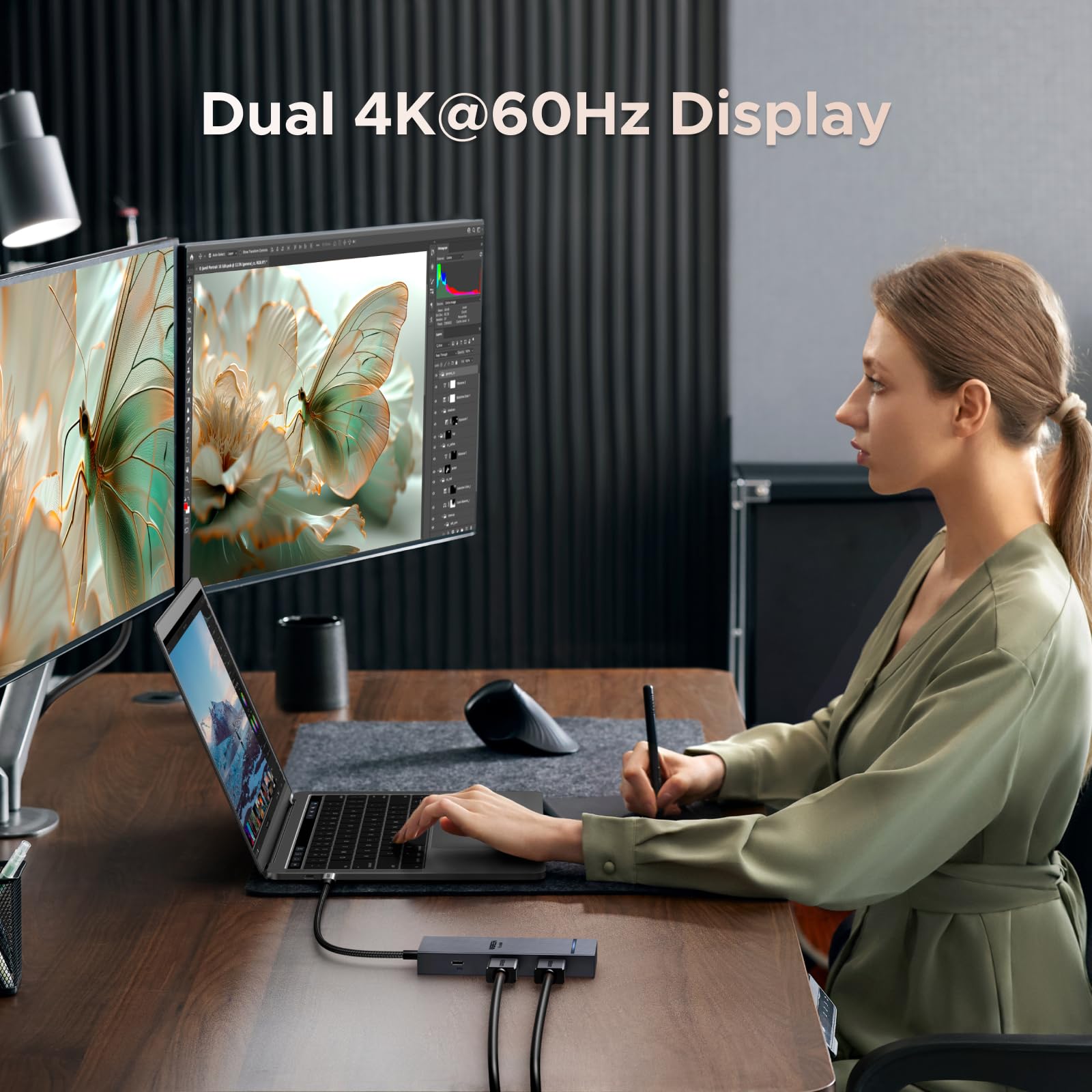 UGREEN Revodok Pro 7-in-1 Docking Station