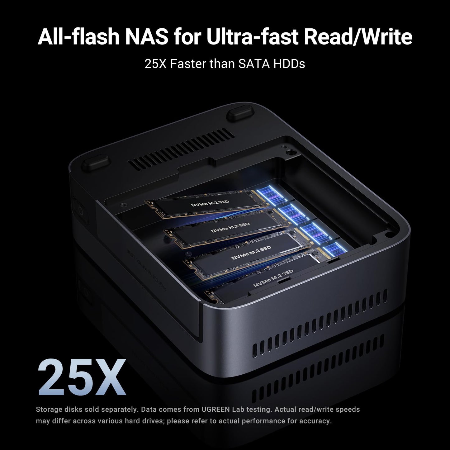 UGREEN Storage Network Attached DXP480T Plus Diskless EU