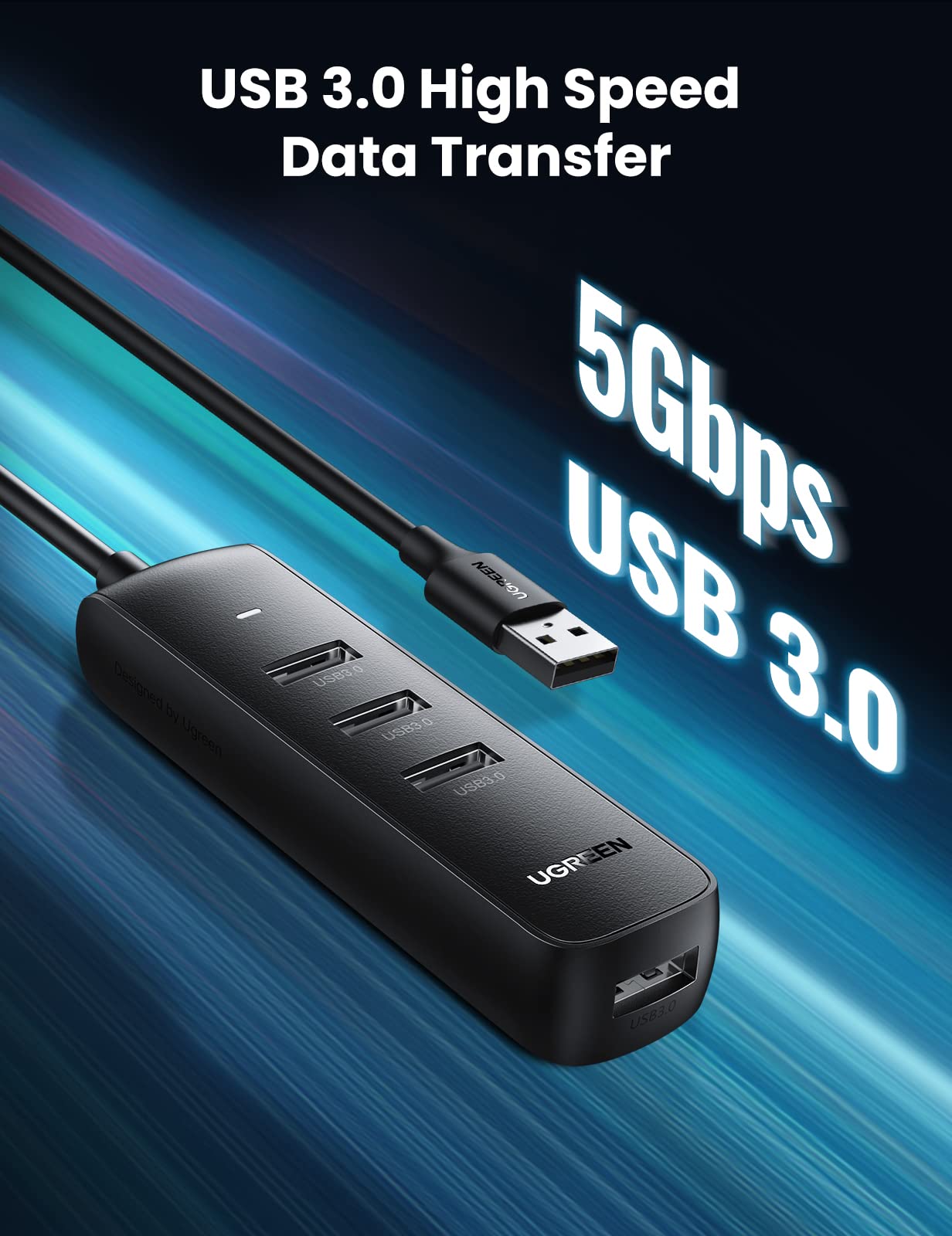 UGREEN 4’ü 1 Arada USB-C Hub (0.25 m)