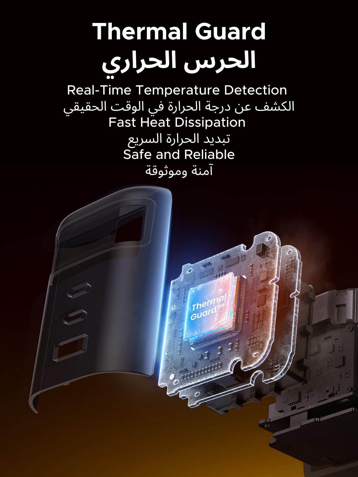 UGREEN Nexode شاحن بكابل USB-C قابل للسحب 100 واط