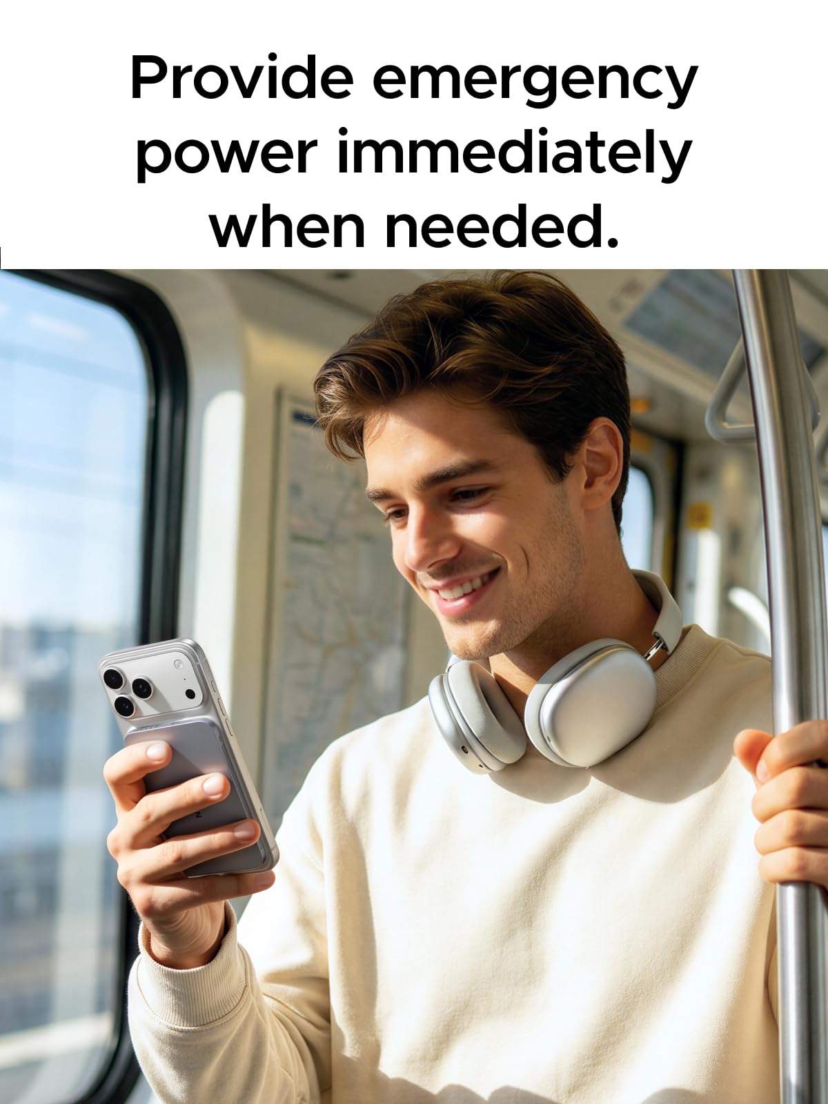 UGREEN MagFlow Air Magnetic Power Bank 5000mAh 15W