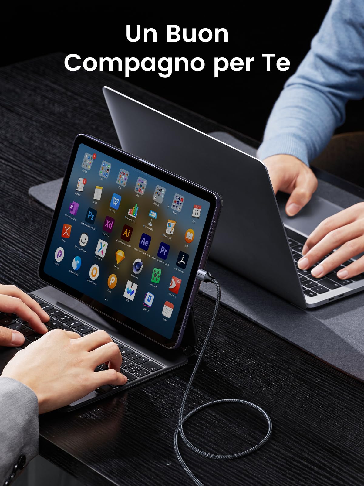 UGREEN Cavo USB C PD 60W, Cable Type C