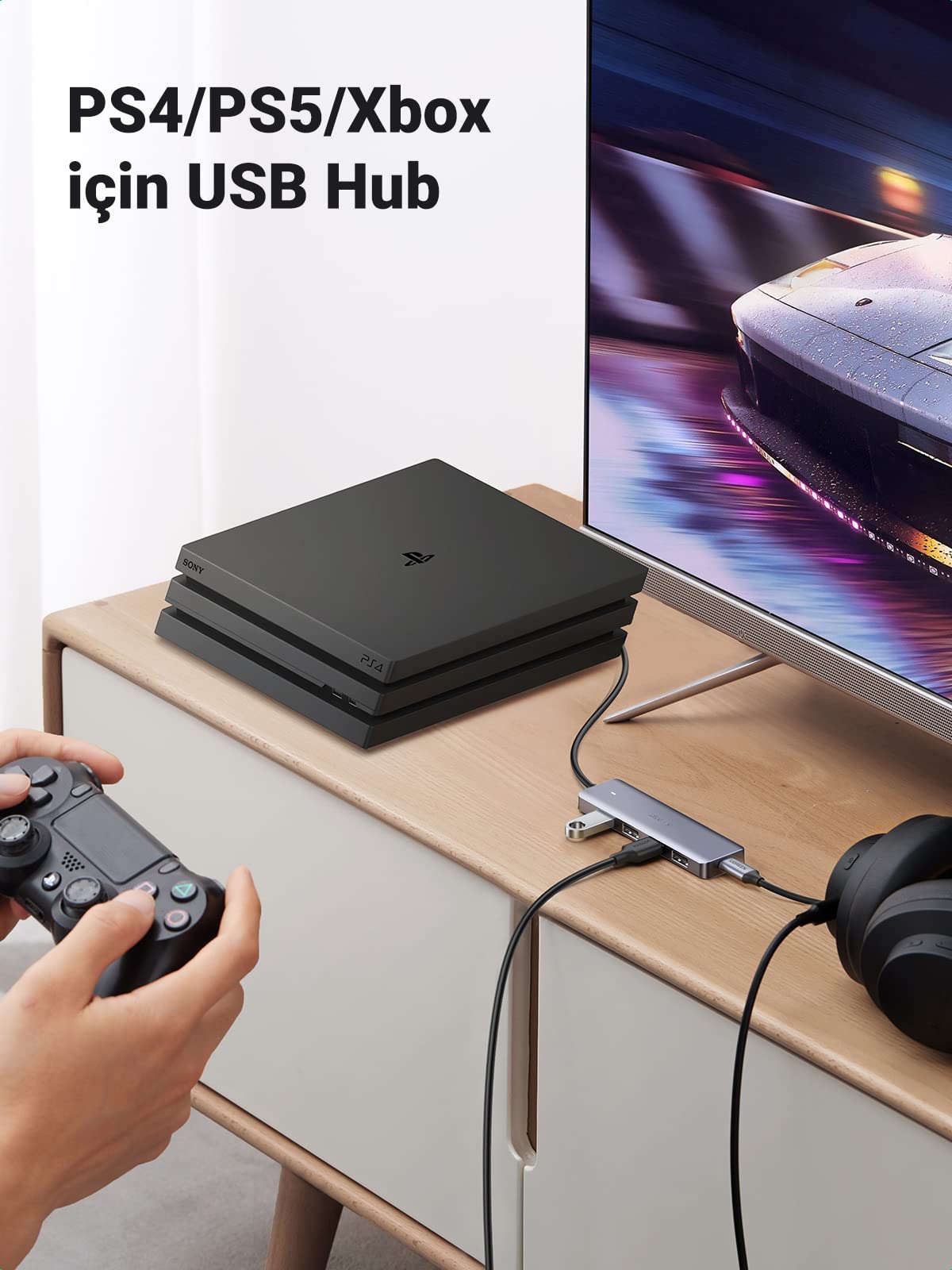 UGREEN 5’i 1 Arada USB-C 3.0 Hub